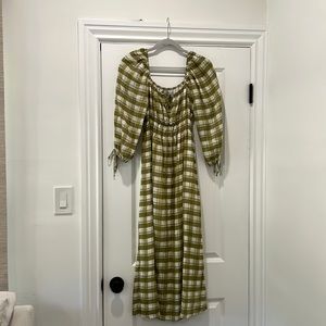 Faithfull the Brand Gingham dress Sz 4